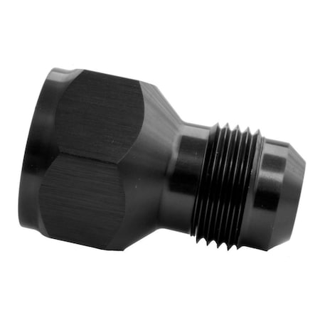 Redhorse -8 AN Female To -6 AN Male, Anodized, Black, Aluminum, Single 950-08-06-2